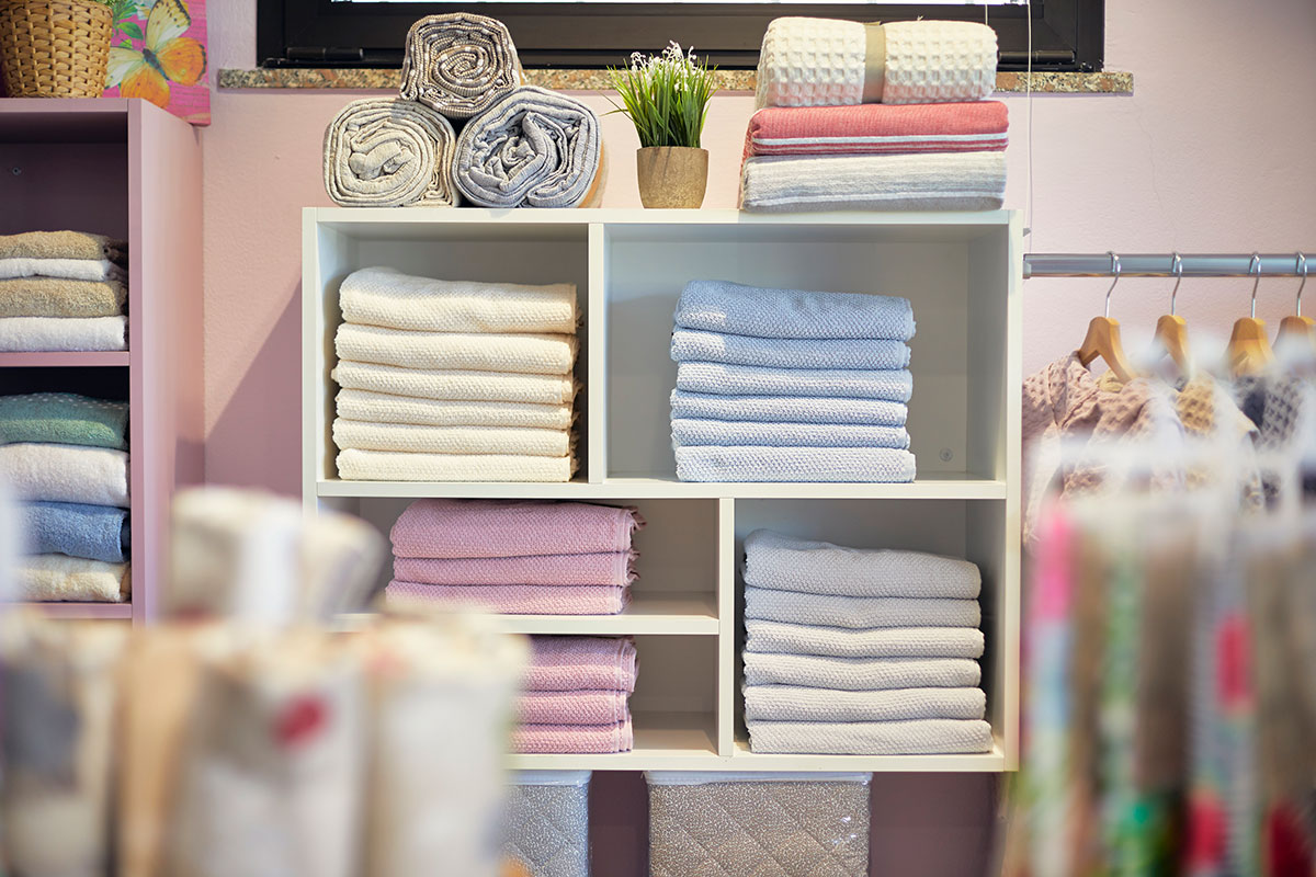 La biancheria da bagno di Profumo di Casa Forlì